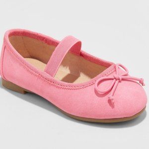 Cat & Jack Becca ballet flats pink 12